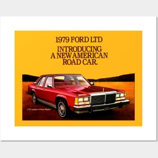 FORD LTD - advert Posters and Art